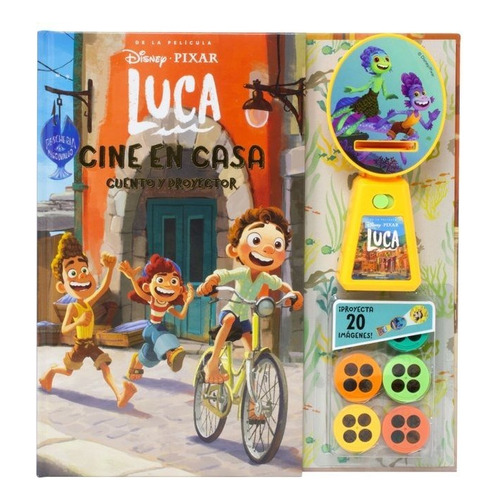 Disney. Luca, De Disney. Editorial Libros Disney, Tapa Dura En Español