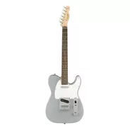 Guitarra Eléctrica Squier Affinity Series Telecaster De Álamo Slick Silver Laca Poliuretánica Con Diapasón De Laurel