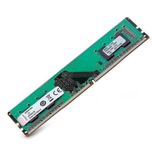 Memoria RAM ValueRAM gamer color verde 4GB 1 Kingston KVR24N17S6/4