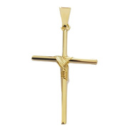 Pingente Rellicari Crucifixo Banhado A Ouro 18k R012