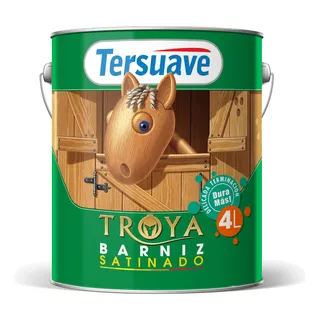 Barniz Para Madera Troya Tersuave 4 Lts