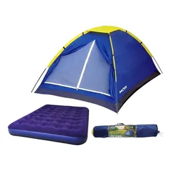 Barraca Camping Iglu 3 Pessoas - Mor + 01 Colchão Casal no Mercado Livre com oferta e cupom de desconto