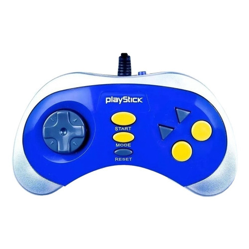 Consola Level Up Playstick Standard  color plata y azul