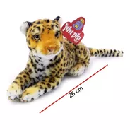 Peluche Leopardo Echado 26cm  - Orig. Phi Phi Toys