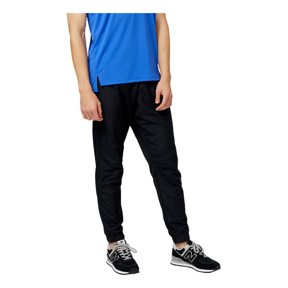 Pantalon New Balance De Hombre - Tenacity Woven - Mp31011bk