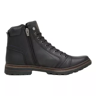 Bota Masculina Freeway Couro Preto Absolut B6