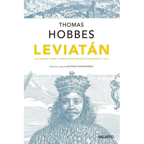 Leviatãâ¡n, De Hobbes, Thomas. Editorial Deusto, Tapa Blanda En Español