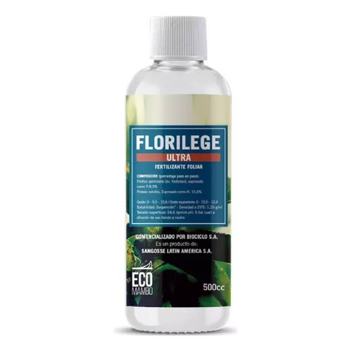Ecomambo Florilege Fertilizante Bioestimulante 500cc