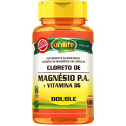 Cloreto De Magnésio Pa - 120 Cápsulas 800mg + Vitamina B6