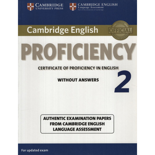 Cambridge English Proficiency 2 - Student's Book No Key