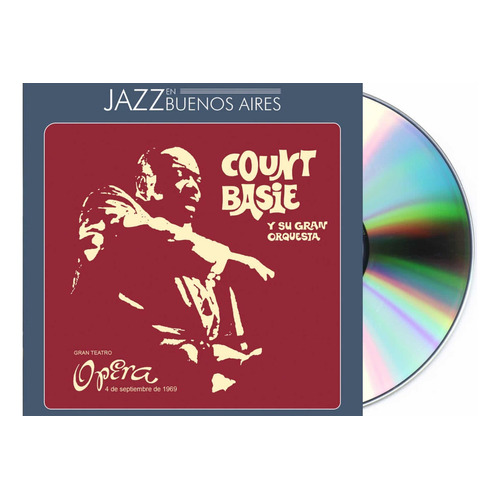 Count Basie - Jazz En Buenos Aires Cd Nuevo Sellado Rgs 2023 Versión del álbum Estándar