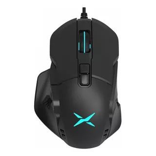 Mouse Alambrico Usb Delux Gaming M629bu Black