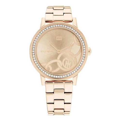 Reloj Tommy Hilfiger Mujer Maya 1782436 Color de la malla Rosa Gold Color del bisel Rosa Gold Color del fondo Rosa Gold