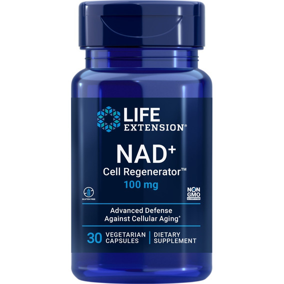 Life Extension Nad+ Regenerador Celular 100 Mg 30 Caps Sfn Sabor Sin sabor
