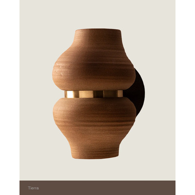 Aplique Colección Nudo Tierra Apto Led E27 Minimo Tierra