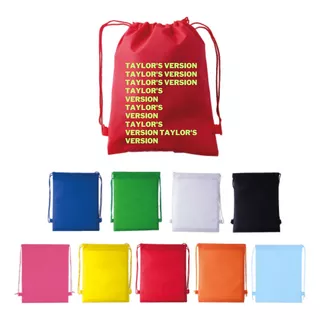 500 Pzs Morral Ecológico Colores Non Woven Personalizado