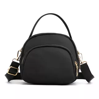 Negro Bolsa Bandolera Mujer Moda Dama Crossbody Gran Capacidad