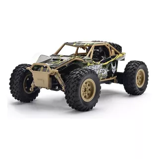 Arenero A Radio Control De Rally Escala 1:24 4wd A Pilas Color Camuflado