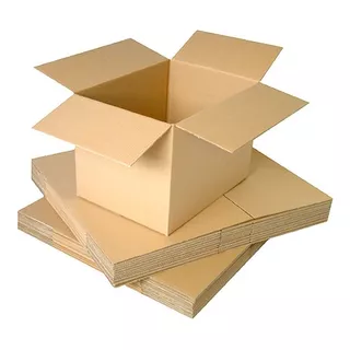 Cajas De Carton Corrugado. 35x25x25. Pack De 25 Unidades