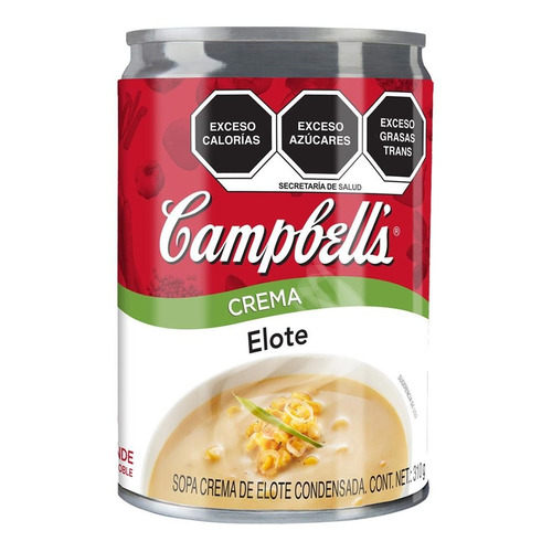 Sopa Crema Campbell's De Elote Condensada 310g