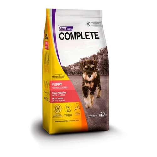 Alimento Perro Complete Cachorro 3kg Raza Pequeña Mix Tm