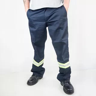 Pantalon Trabajo Basico Reflectivo T4 50-52