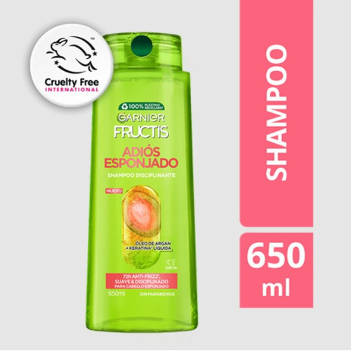  Shampoo Fructis Adiós Esponjado 650 Ml