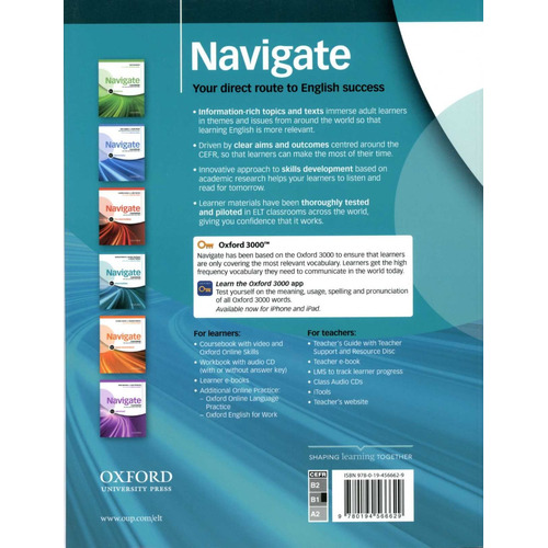 Navigate Intermediate B1 + - Coursebook With Online Skills
