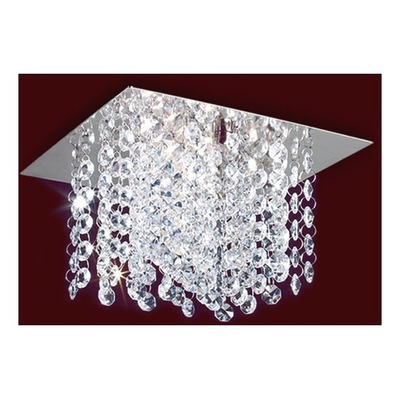 Plafon Lluvia De Cairel 1 Luz Tina Con Led Incluido Rd