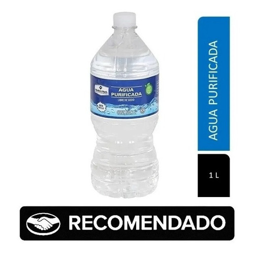 Agua Natural Purificada Members Mark 1 Litro