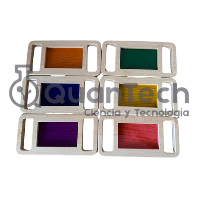 Set De 6filtros De Color Jumbo 20x10cm