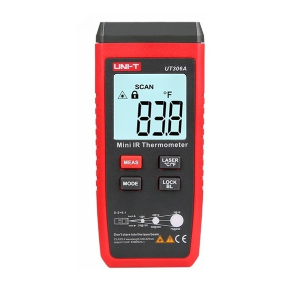 Uni-t Termometro Pirómetro Laser Uni-t Ut306a Temperatura