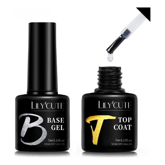 Base Coat + Top Coat Semipermanente Na - mL a $1644