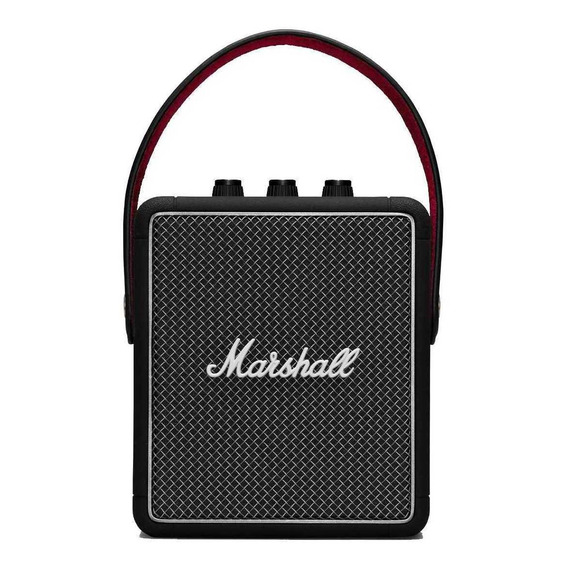 Parlante Marshall Stockwell II portátil con bluetooth waterproof  black