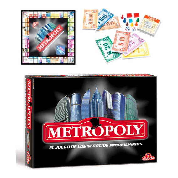 Juego De Mesa Metropoly Didacta Súper Oferta