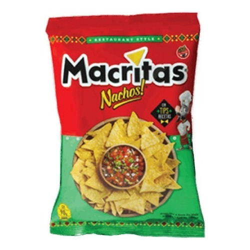 Nachos Macritas Pack Por 3 Paquetes De 90g