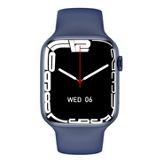 Smartwatch W27 Pro Bt Ip67 Azul Serie 7 Nfc + Correa Extra