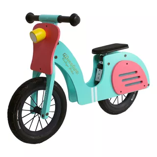 Bicicleta Vespa Para Niños Vintaje Bike Color Agua Tamaño Del Cuadro Xs