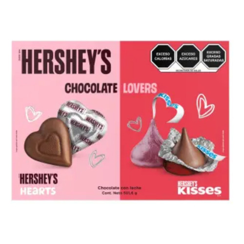 Hersheys Hearts & Kisses Chocolate Lover 501.6 G