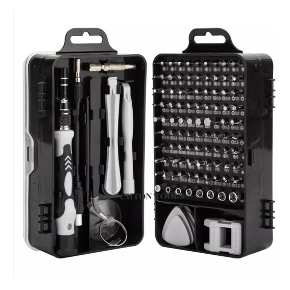 Kit Pro Herramientas Destornillador Electronica 115 En 1 