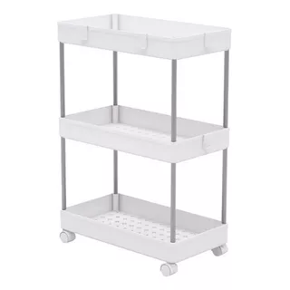 Mu:4life Organizador Carrito Estante: Cocina/baño 3 Niveles 