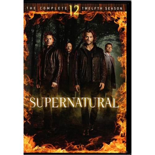 Supernatural Doceava Temporada 12 Doce Dvd