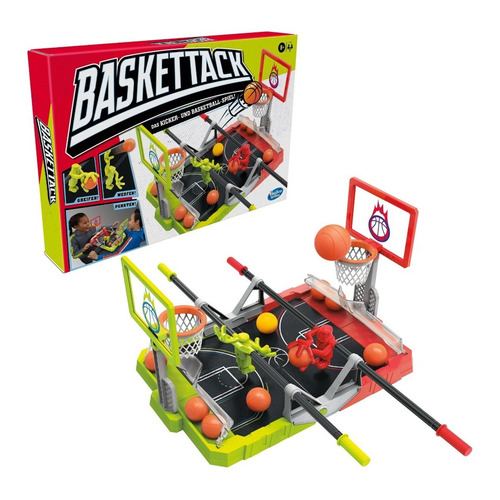 Juego De Mesa Hasbro Gaming Baskettack +8 Años 2 Jugadores