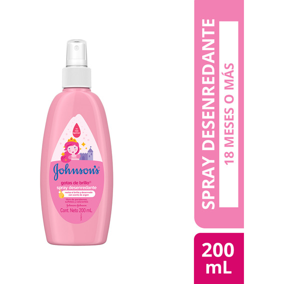 Johnsons Baby Spray Gotas De Brillo 200ml