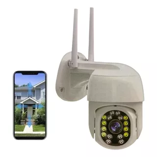 Cámara De Seguridad Wifi Impermeable Vision Nocturna 360° Hd