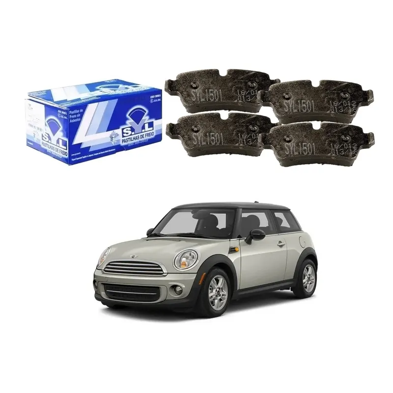 Pastilha Freio Traseira Mini Cooper 1.6 Aspirado 2009 A 2014