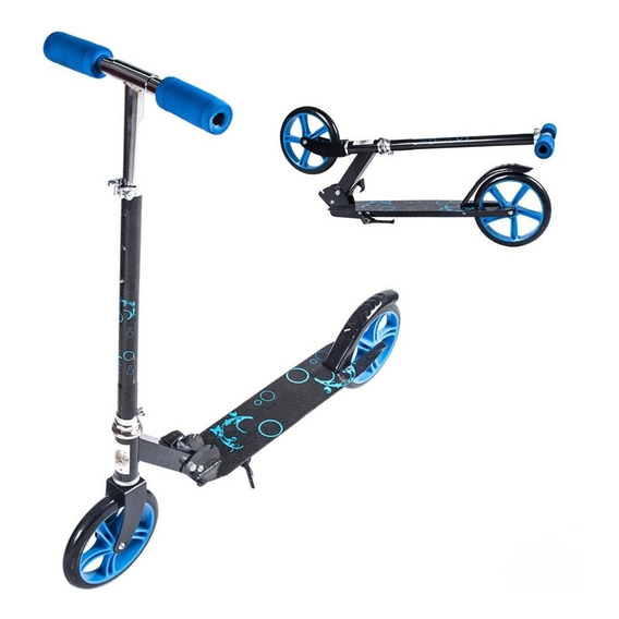 Monopatin Scooter Plegable 200mm Silicona Reforzado 100kg