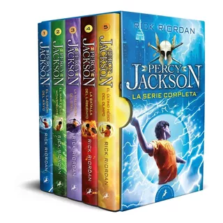 Saga Completa Percy Jackson (5 Libros) - Rick Riordan