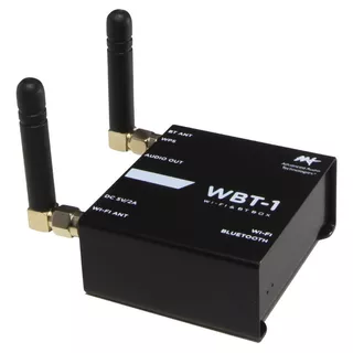 Streaming De Áudio Estéreo Aat Wbt-1 Cor Preto