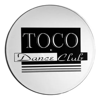 Disco De Vinil Para Decoração- Toco - Dance Club - Logo 0001